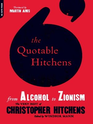 cover image of The Quotable Hitchens